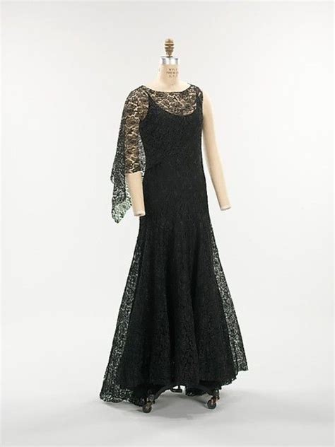 coco chanel evening dress 1930s